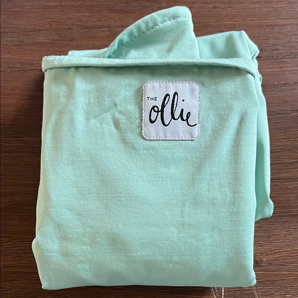 Ollie Mint Green Swaddle Blanket